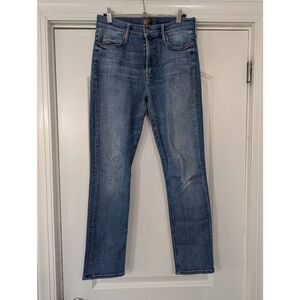 MOTHER Blue Skinny Jeans Classic Denim Style